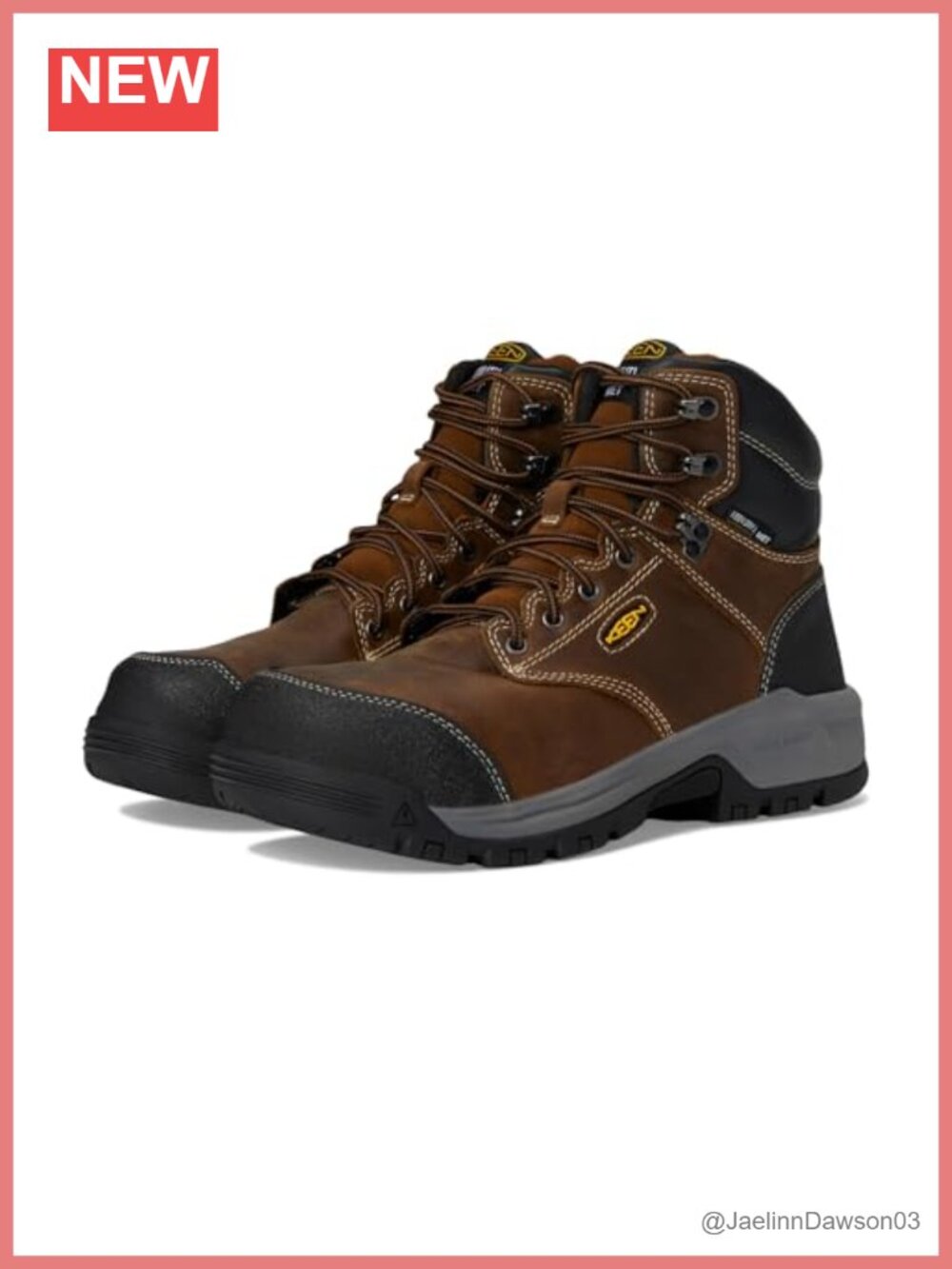 Women's Steel Toe Waterproof Work Boots Internal Met Guard